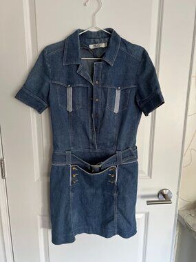 Vintage y2k Denim Dress